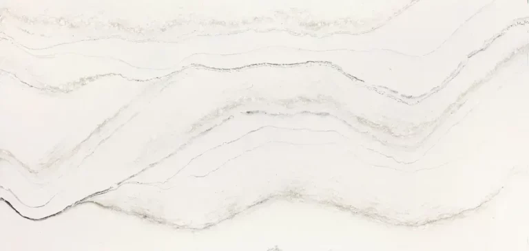 Calacatta look quartz sample