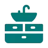 Bathroom faucet icon