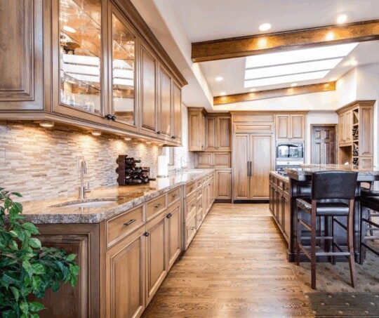 how many cabinets in average kitchen Denton, TX