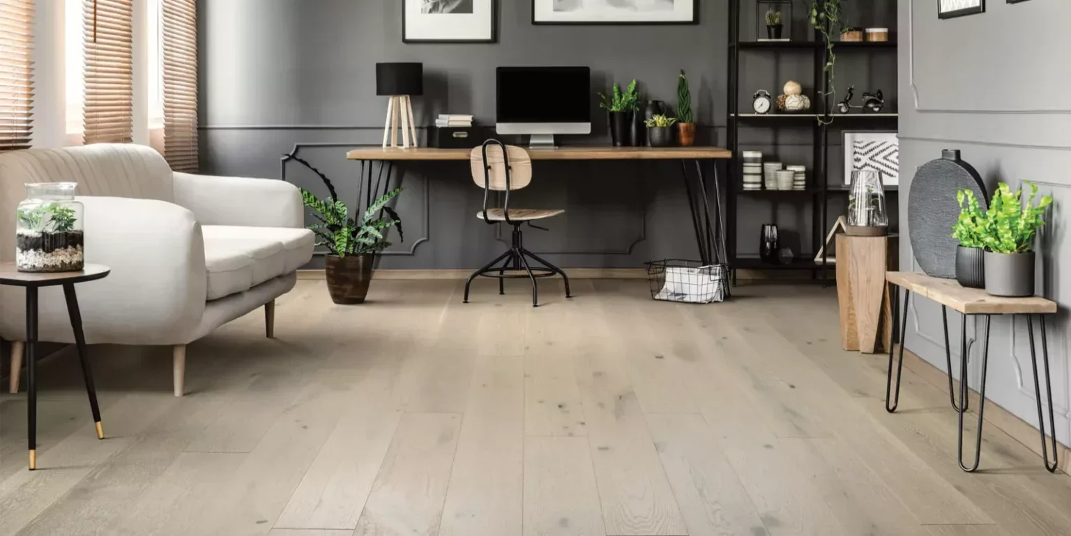 Selective hardwood flooring styles and finishes at The Design House