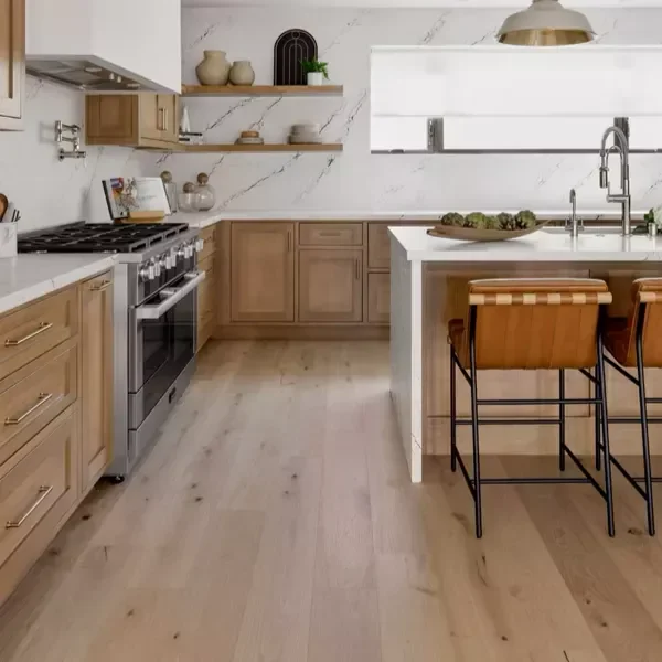 Kitchen countertop & island -quartz application